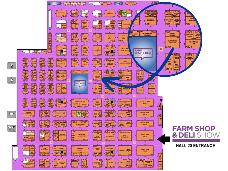 Farm Shop & Deli Show 2024 Floor Plan